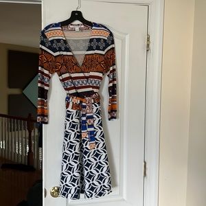 Diane vonFurstenberg wrap dress with pockets